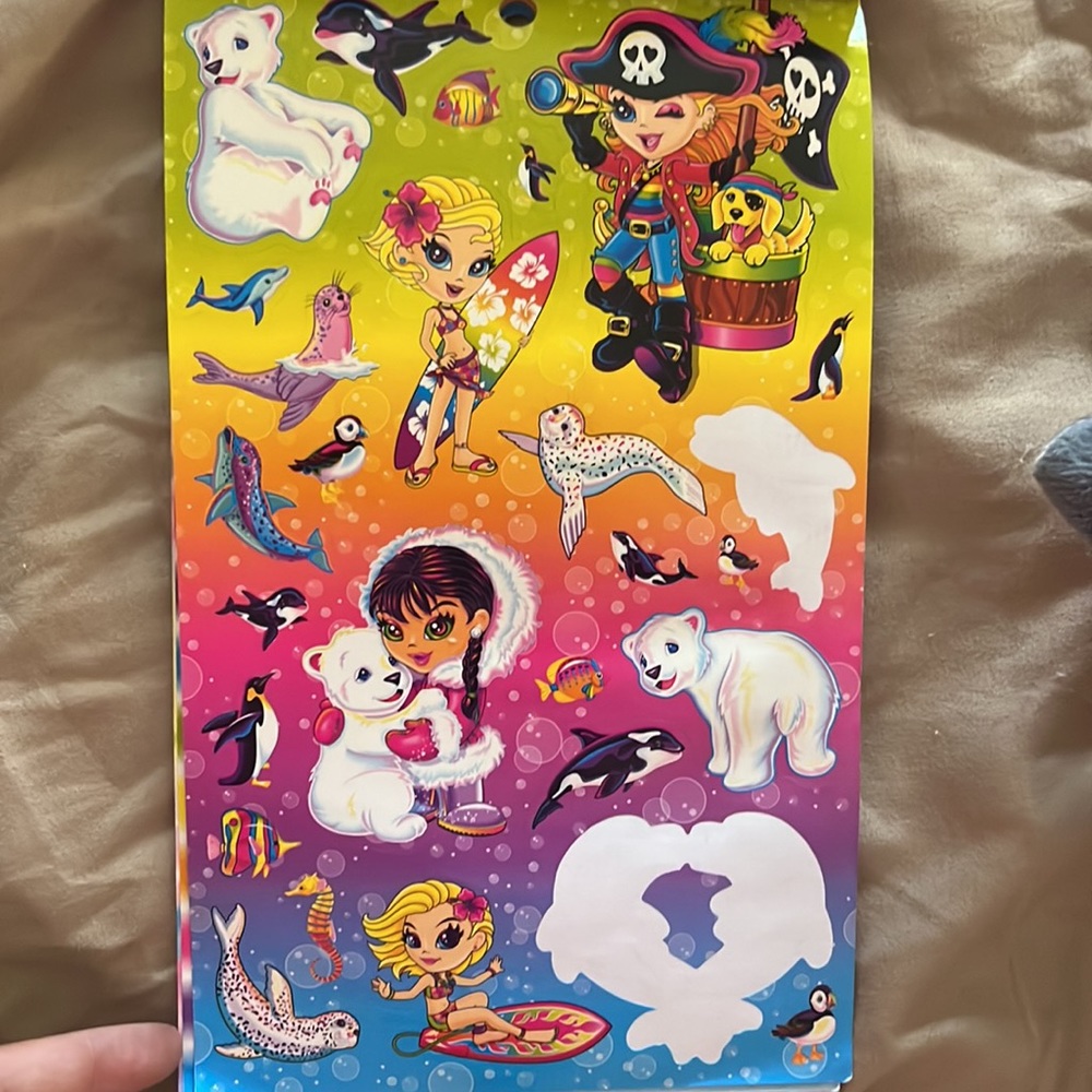 Lisa Frank Stickers 🩵 - Picture 3 of 11
